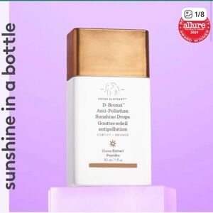 Drunk Elephant D-Bronzi Anti-Pollution Sunshine Drops Fortify + Bronze BNIB